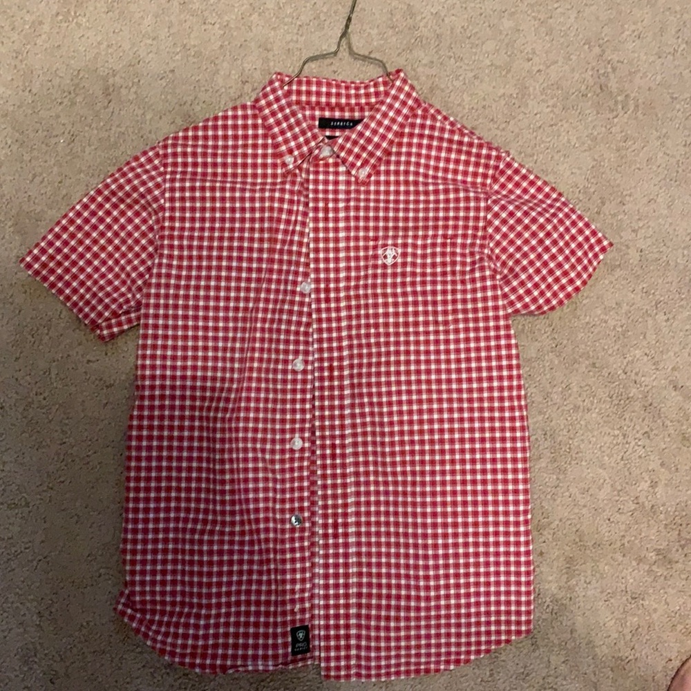 Ariat boys button up